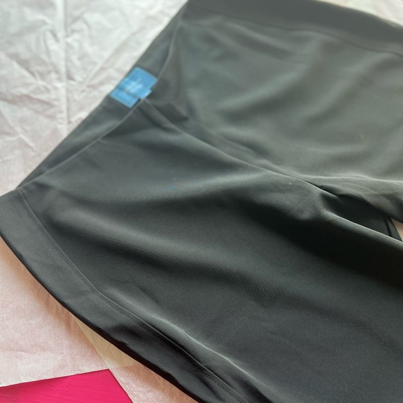 Simply Vera by Vera Wang sz 6 black dress pants ankle cropped side zip SPRING - Picture 3 of 13